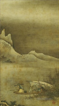 Japanische Werke - Landschaft Kano Masanobu Japanisch